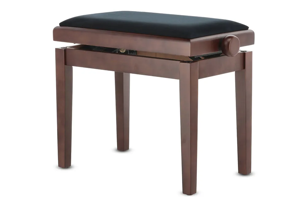 Pianobank Deluxe Nussbaum dunkel matt