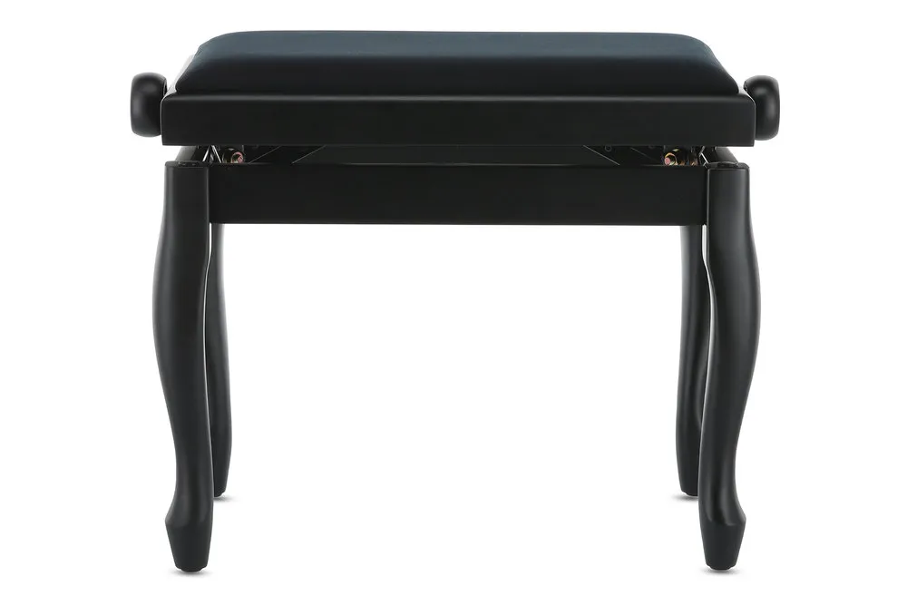 Pianobank Deluxe Classic Schwarz matt