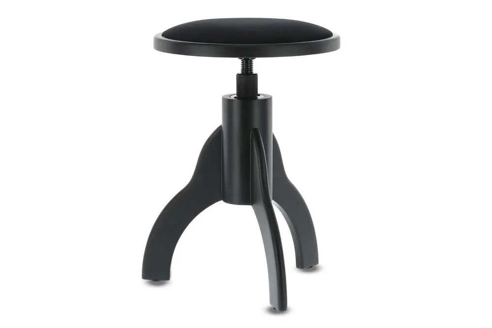 Pianostuhl Deluxe Schwarz matt