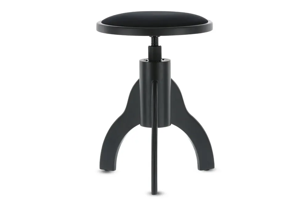 Pianostuhl Deluxe Schwarz matt