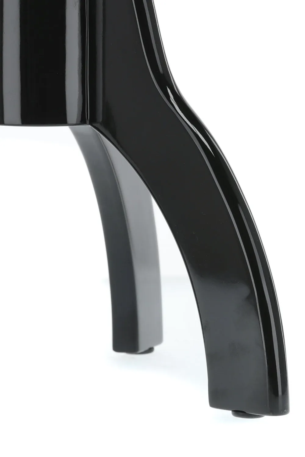 Pianostuhl Deluxe Schwarz hochglanz