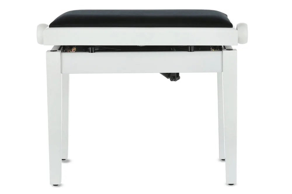 Pianobank Deluxe Autolift Weiß matt