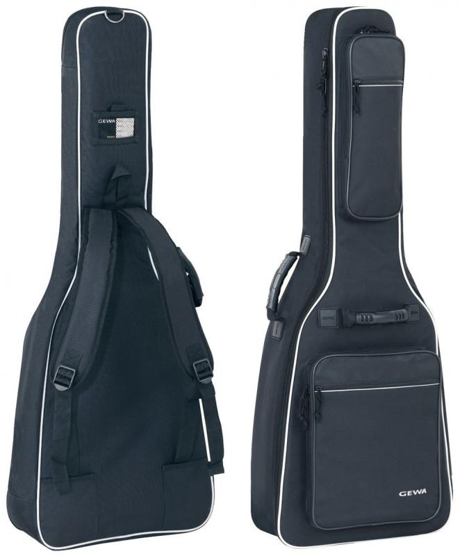 Premium-Tasche Konzertgitarre schwarz