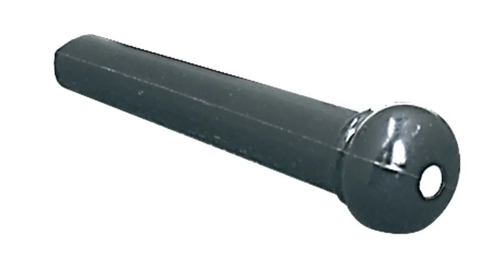 Bridgepin mit Punkt, schwarz
