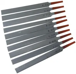 Sattelfeilensatz mit 10 Feilen