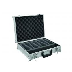Mikrofon-Case Road 7 Mikrofone silber