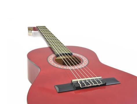 AC-303 Kindergitarre rot