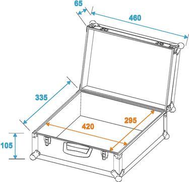 Universal-Koffer-Case FOAM sil