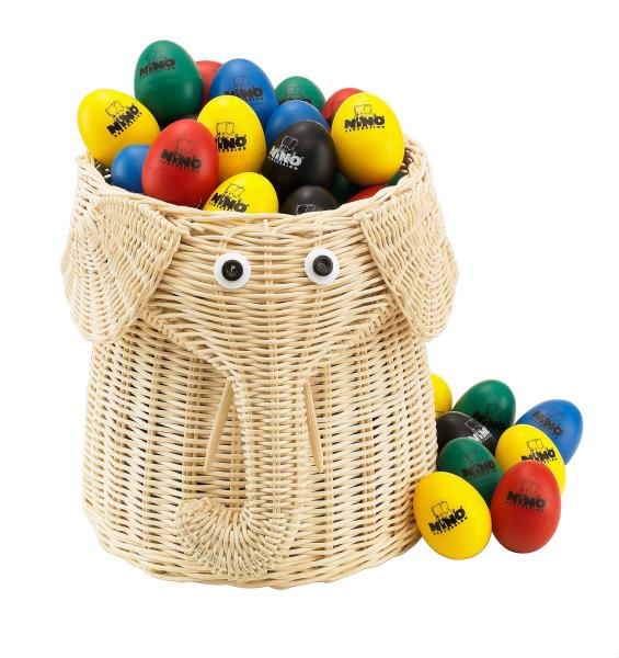 Egg-Shaker-Sortiment im Korb